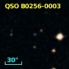 QSO B0256-0003