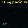 2SLAQ J030022.43-004956.2