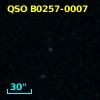 QSO B0257-0007