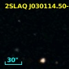 2SLAQ J030114.50-010446.7