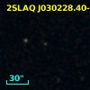 2SLAQ J030228.40-000941.8