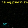 2SLAQ J030422.32+003423.7
