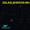 2SLAQ J030520.89+000733.3