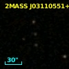 2MASS J03110551+0056354