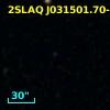 2SLAQ J031501.70-001727.8