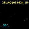 2SLAQ J031624.15-003654.5