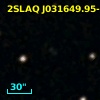 2SLAQ J031649.95-002055.4