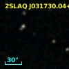2SLAQ J031730.04+000052.6