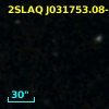 2SLAQ J031753.08-005207.1