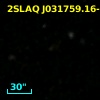 2SLAQ J031759.16-004606.4