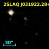 2SLAQ J031922.28+002722.8