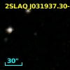 2SLAQ J031937.30-002641.1