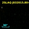 2SLAQ J032015.80+002609.2