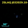 2SLAQ J032029.10-004250.9
