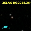 2SLAQ J032058.36+001813.4
