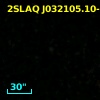 2SLAQ J032105.10-000703.8