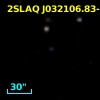 2SLAQ J032106.83-010533.6