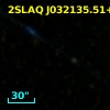 2SLAQ J032135.51+003456.9