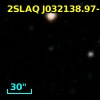 2SLAQ J032138.97-001755.3