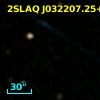 2SLAQ J032207.25+003953.5