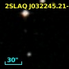 2SLAQ J032245.21-002504.3