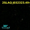 2SLAQ J032323.49+003014.9