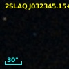 2SLAQ J032345.15+000817.5