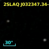 2SLAQ J032347.34-003151.2