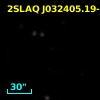 2SLAQ J032405.19-010140.5