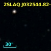 2SLAQ J032544.82-011028.5