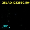 2SLAQ J032550.50-005614.9