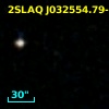 2SLAQ J032554.79-001800.2