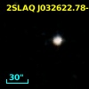 2SLAQ J032622.78-005550.1