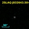 2SLAQ J032643.50+001958.2
