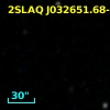 2SLAQ J032651.68-002741.7