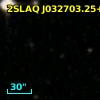 2SLAQ J032703.25+002720.4