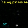 2SLAQ J032705.26-001236.9