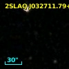 2SLAQ J032711.79+001433.3