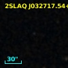 2SLAQ J032717.54+000457.0