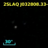 2SLAQ J032808.33-003000.2