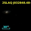 2SLAQ J032848.48-010012.7