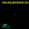 2SLAQ J032919.33+001558.2