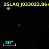 2SLAQ J033023.86+003641.4