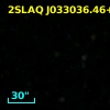 2SLAQ J033036.46+000453.0