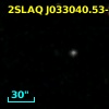2SLAQ J033040.53-001307.5