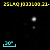 2SLAQ J033100.21-001638.6