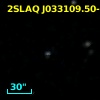 2SLAQ J033109.50-004231.6