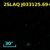 2SLAQ J033125.69+001638.5