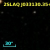2SLAQ J033130.35+001904.3