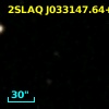 2SLAQ J033147.64+001343.1